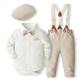 Kid Boy Host British Style Suit 2 Pcs Sets