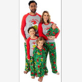 Family Matching Christmas Parent-child Autumn Long-sleeved Loungewear Pajamas