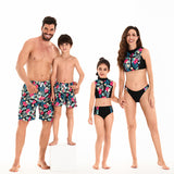 Family Matching Parent-child Swimsuit Split Bikini Beach Pants Swimwear