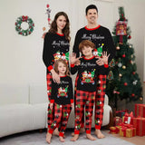 Family Matching Wind Thousand Fun Club Parent-Child Snowman Christmas Pajamas