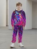 Children's Hooded Sweater Set Children's Casual Set