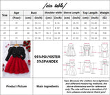 3-8Y Kid Girl Bow Waist Knitted Splicing Mesh Princess Dresses