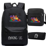 Among Us Space Kill 3pcs Set Student Schoolbag Backpack