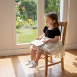 Kid Baby Girl Spanish Summer Puff Bubble Sleeves Dress
