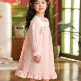 Kid Pure Cotton Foreign Style Loungewear Pajamas