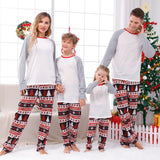 Family Matching Parent-child Loungewear Christmas Plaid Printed Pajamas