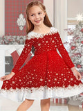 Girls Dress Romantic Color Playful Cartoon Cute Girls Dress