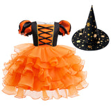 Halloween Party Children's Ceremony Princess Dress Child Cake Dress Child Skirt Cosplay Costume