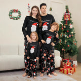 Family Matching Santa Claus Letter Deer Christmas Parent-child Loungewear Pajamas