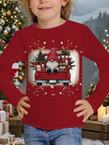 New Girls Cute Casual Fashion High Quality Christmas Women's Long Sleeves