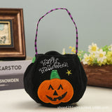 Handheld Pumpkin Bag Witch Ghost Owl Sugar Bag Halloween Decoration