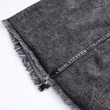 7-12Y Kid Girl Casual Versatile Short Denim Suit 2 Pcs Set