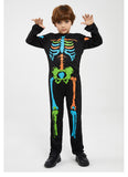Halloween Costumes Boys Colored Skulls Skeleton Onesies Themed Party Campus