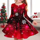 Christmas Fashion Kids Christmas Casual Dress New Year Gifts Christmas