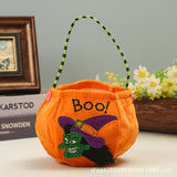 Handheld Pumpkin Bag Witch Ghost Owl Sugar Bag Halloween Decoration