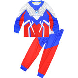 Spring Autumn Kid Boy Suit Pajamas 2 Pcs Sets