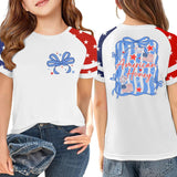 Kid Boy Girl USA Independence Day 250th Anniversary Loose Casual T-shirt Top
