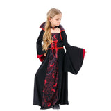 Halloween Children's Witch Costume Cross-border Cosplay Cos Vampire Stage Performance Costume
