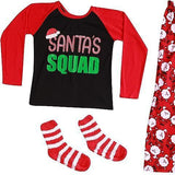 Family Matching Parent-child Cartoon Christmas Pajamas