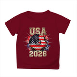 Kid Boy Girl USA Independence Day 250th Anniversary Fashion Summer T-Shirt