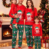Family Matching Parent-child Christmas Loungewear Mother Daughter Pajamas