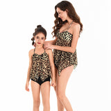 Family Matching Parent-child High-waisted Bikini Lace Sexy Swimsuit