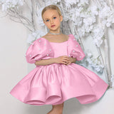 2-8T Kid Baby Girl Birthday Party Walk Show Princess Flower Wedding Dress