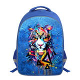 Kid Boy Student Cartoon Cat Cute Cartoon Backpack Schoolbag