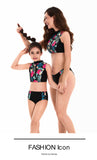 Family Matching Parent-child Swimsuit Split Bikini Beach Pants Swimwear