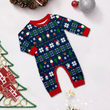 Family Matching Suit European American Parent-child Pajamas