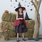 Halloween Dress Pumpkin Witch Cos Cartoon Dress Festival Costume