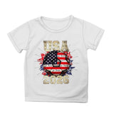 Kid Boy Girl USA Independence Day 250th Anniversary Fashion Summer T-Shirt