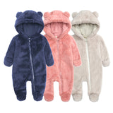 Baby Warm Infant Onesie Autumn Winter Rompers