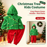 6M-8T Kid Baby Boy Girl Christmas Tree Costume 2 Pcs Set