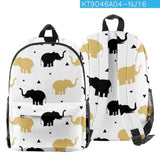 Kid Cartoon School Season Campus Student Backpack