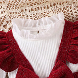 Infant Baby Girl Spring Autumn Cute Bow Dress