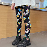2-12T Kid Girl Autumn  Summer Nine-point Thin Pants Leggings