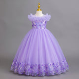 New Children's Dress Princess Dress Birthday Dress Small Host Performance