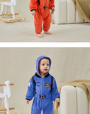 Baby Girl Boy Space Suit Spring Autumn Long-sleeved One-piece Rompers