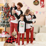 Family Matching Parent-child Christmas Loungewear Plaid Pajamas