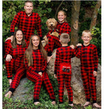 Family Matching Christmas Parent-child Autumn Long-sleeved Loungewear Pajamas