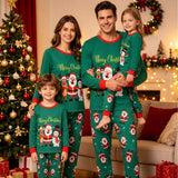 Family Matching Christmas Parent-child Fashionable Mother Child Loungewear