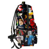 ROBLOX School Bag Elementary Middle Children Cartoon Backpack