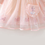Kid Baby Girl Exotic Aisha Thickened Fleece Dresses