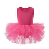 1-5Y Kid Baby Girl Ballet Swan Dance Performance Dress