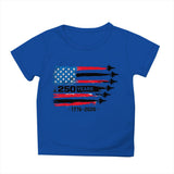 Kid Girl Boy 250th Anniversary Independence Day Printed Comfortable Casual T-Shirt