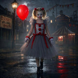 Harry Quinn Clown Cosplay Dress Halloween Masquerade