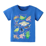 Kid Baby Boy Summer Short Sleeve  Fashion Animal Printing T-Shirt