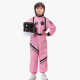 3-8T Kid Boy Girl Spacesuits Astronauts Pilots Performing Halloween Space Costumes