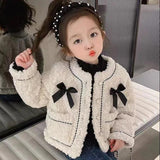 Kid Baby Girl Treasure Jacket Thickened Late Autumn Coats